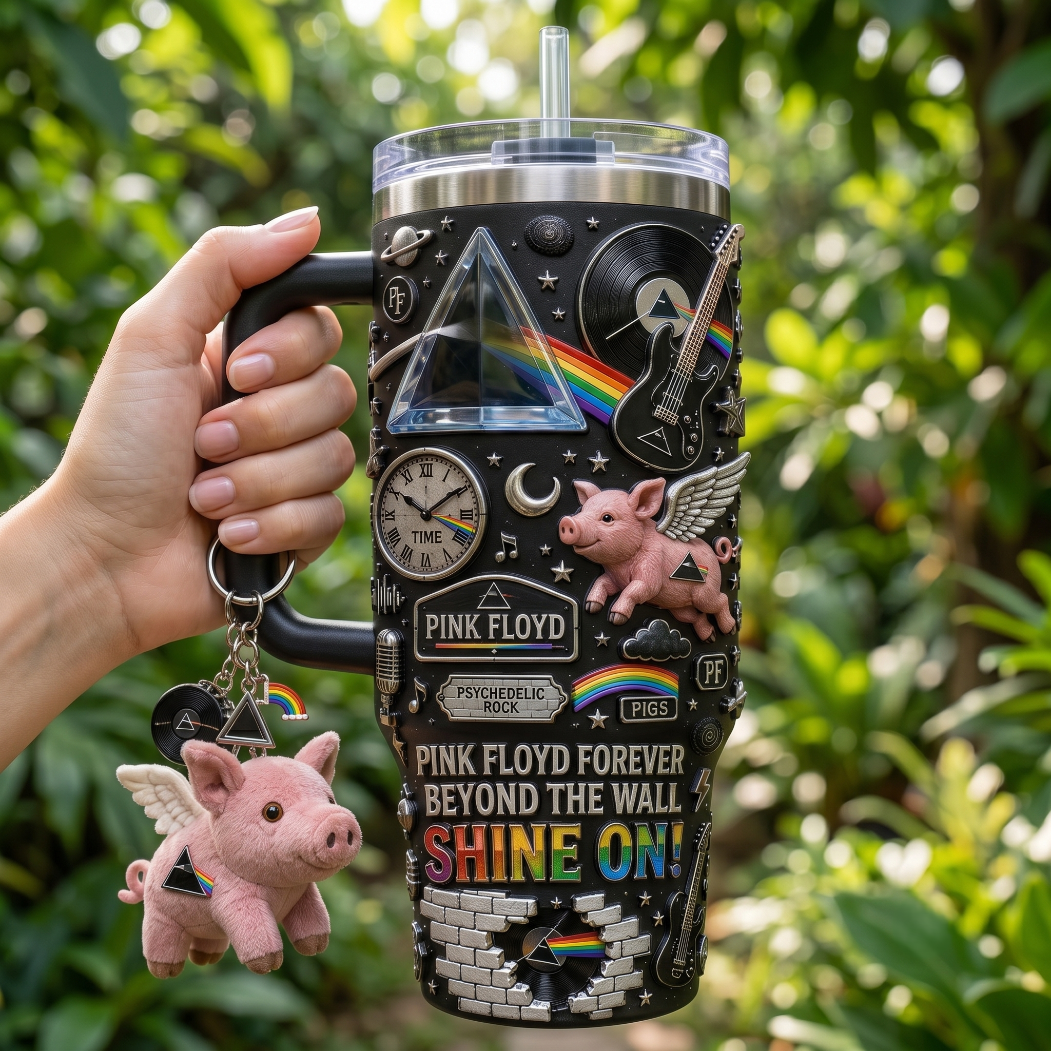 PFD 40oz Tumbler With Handle HTTT